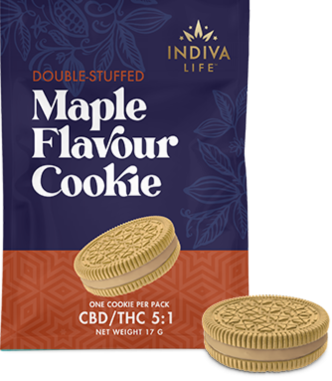 Maple Flavour Double Stuffed Cookie