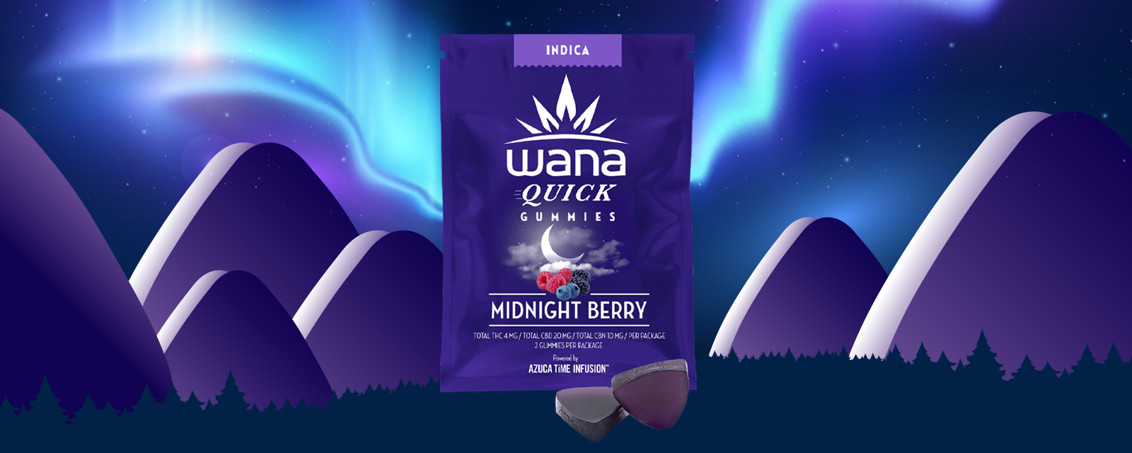 Wana Quick Midnight Berry Indica