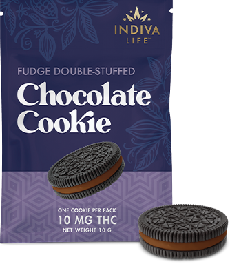 Fudge Double-Stuffed Chocolate Cookie