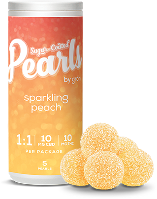 Sparkling Peach 1:1 CBD/THC